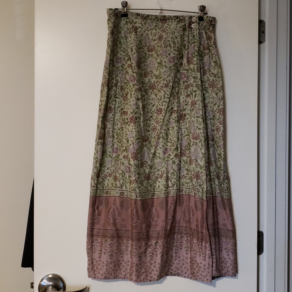 Faux wrap around skirt